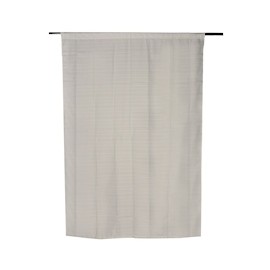 CORTINA DE JACQUARD PARA VENTANA POLIÉSTER BEIGE 210 X 140 CM