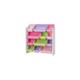 ORGANIZADOR DE 12 RECIPIENTES MULTICOLOR