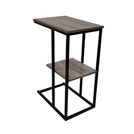 MESA LATERAL RUSTIK OAK 45.7 x 29.8 x 66 CM