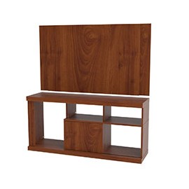 CENTRO DE ENTRETENIMIENTO CON RESPALDO 129.3X120 CM