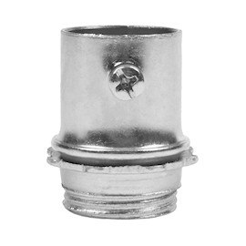 CONECTOR PARA TUBO CONDUIT 3/4 DE PULGADA CM PLATA