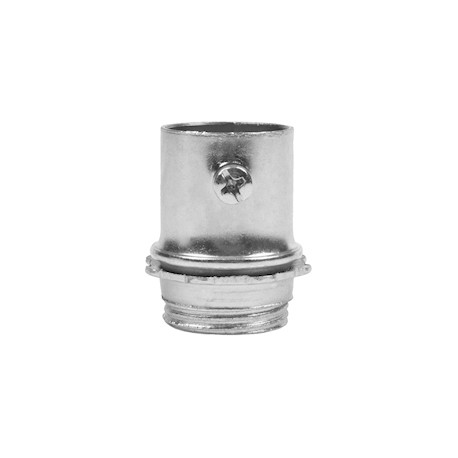CONECTOR PARA TUBO CONDUIT 3/4 DE PULGADA CM PLATA