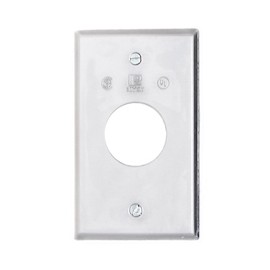 TAPA RECTANGULAR PARA CONTACTO REDONDO DE 1 3/8 PULGADAS