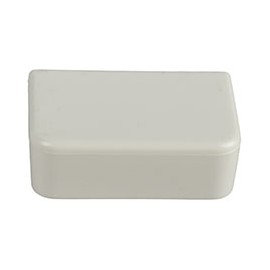 TAPA FINAL DE 1.4 X 2.2 X .7 CM BLANCO