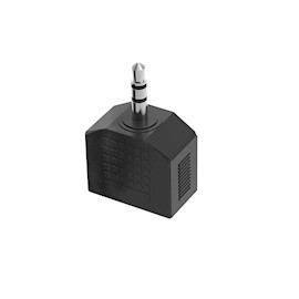 ADAPTADOR PLUG 3.5 MM NEGRO