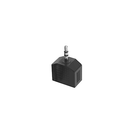 ADAPTADOR PLUG 3.5 MM NEGRO