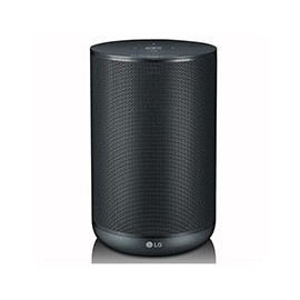 BOCINA PORTÁTIL NEGRA INTELIGENTE LG THINQ