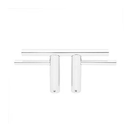 PORTACEPILLOS 18 CM PLATA HELVEX
