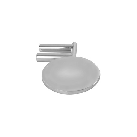 JABONERA EXPLORA DE 18 X 13 CM PLATA HELVEX