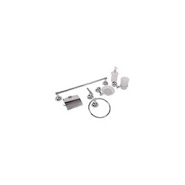 ACCESORIOS PARA BAÑO GAKO CROMO