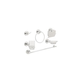 JUEGO DE ACCESORIOS DE BAÑO TALI 6 PIEZAS CROMO
