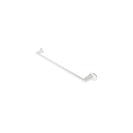 TOALLERO DE BARRA METAL BLANCO