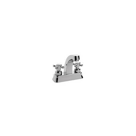 MEZCLADORA LAVABO 4" CROMO