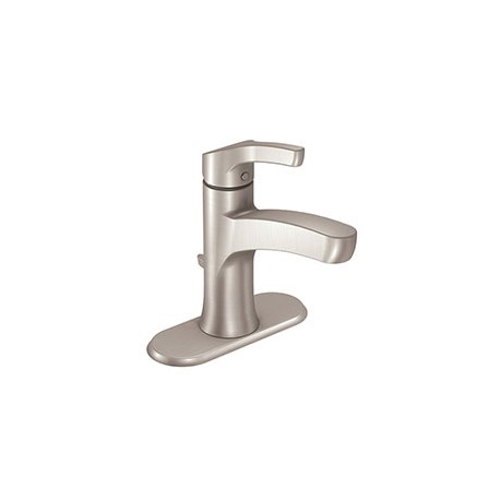 LLAVE MEZCLADORA MONOMANDO PARA LAVABO DANIKA NÍQUEL
