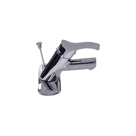 LLAVE MEZCLADORA PARA LAVABO MONOMANDO 7.67 X 6.2 PULGADAS METAL