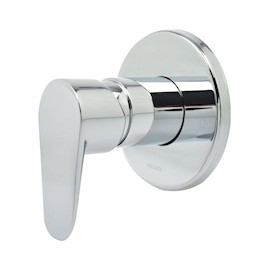 LLAVE MEZCLADORA PARA REGADERA MONOMANDO 14 X 11.5 CM LATÓN