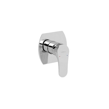 LLAVE MEZCLADORA PARA REGADERA MONOMANDO DE 11.5 X 16 CM LATÓN
