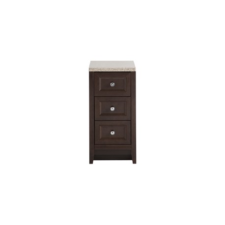 MUEBLE PARA BAÑO DELRIDGE CAFÉ CON LAVABO 44.1 X 35.8 X 75.1 CM DE PISO