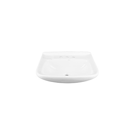 LAVABO PARA EMPOTRAR COSMOS 4" BLANCO