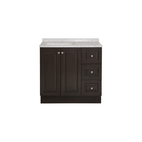 MUEBLE PARA BAÑO NORTHWOOD CON LAVABO 86.99 X 91.38 X 27.94 CM DE PISO