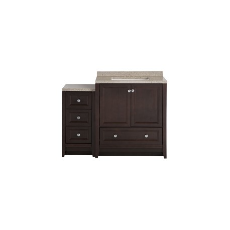 MUEBLE PARA BAÑO DELRIDGE CHOCOLATE 77.4 X 47.6 X 89.9 CM DE PISO