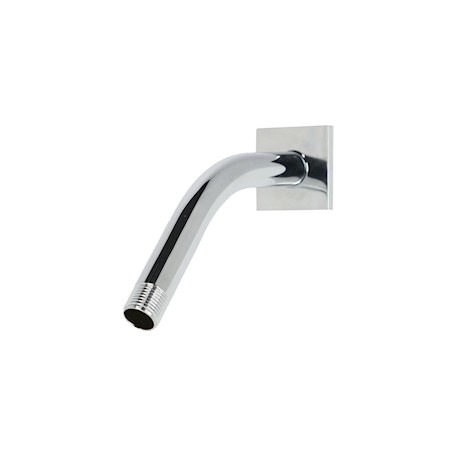 BRAZO CON CHAPETÓN PARA REGADERA 16.6 X 7.6 PLATA HELVEX