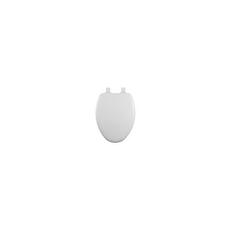 ASIENTO PARA BAÑO MADERA ALARGADO BLANCO FRENTE CERRADO NEXTSTEP2 CIERRE LENTO BEMIS