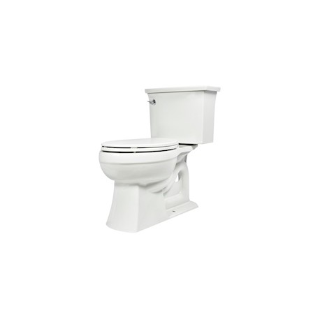 SANITARIO ELMBRROK 2 PIEZAS ALARGADO 4.8 L BLANCO ALTURA CONFORTABLE