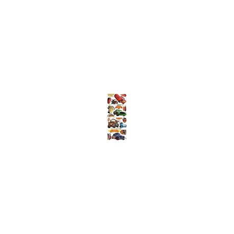STICKERS CARS 45.7X101.6 CM 18 PIEZAS DISNEY