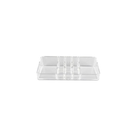 ORGANIZADOR DE COSMÉTICOS TRANSPARENTE