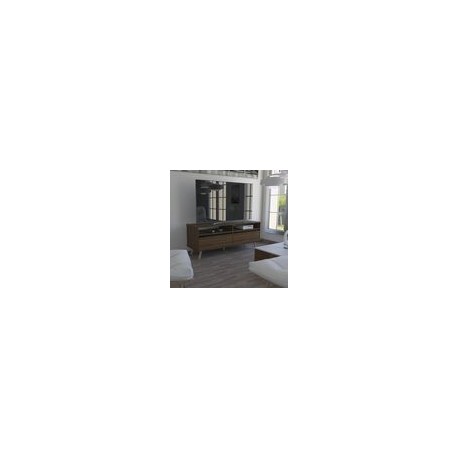 RACK ALMERIA MELAMINA 48X144X10 CM CARAMELO