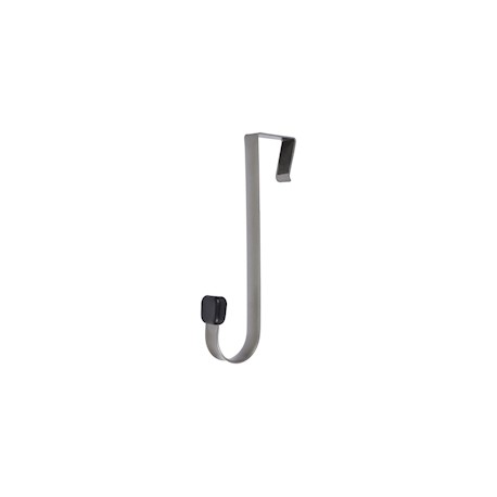 GANCHO PARA PUERTA 20 X 9 X 2.5 CM GRIS