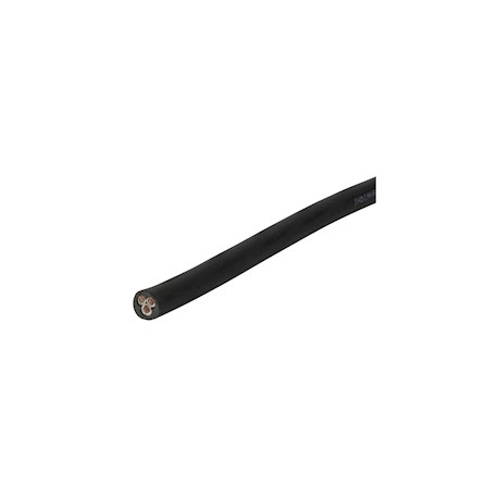 CABLE USO RUDO SJT 3 POLOS CALIBRE 12 NEGRO 3.31 MM2 INDIANA