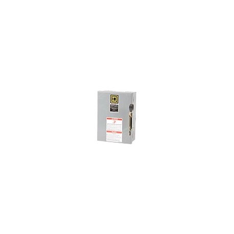 INTERRUPTOR DE SEGURIDAD 2 POLOS 30 A SQUARE D