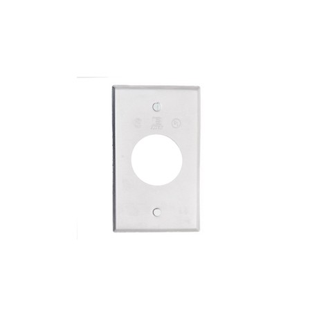 TAPA RECTANGULAR PARA CONTACTO REDONDO DE 1 9/16 PULGADAS