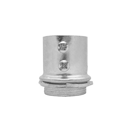CONECTOR DE 1 1/4 PULGADAS PLATA