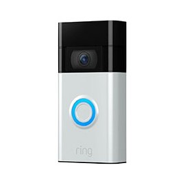 RING VIDEO TIMBRE DOORBELL 1 2ND GEN - SATIN NICKE