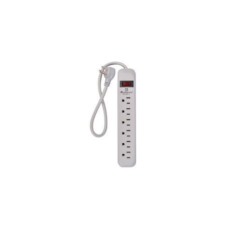 MULTICONTACTOS CON SUPRESOR DE PICOS 480 JOULES BLANCO KOBLENZ