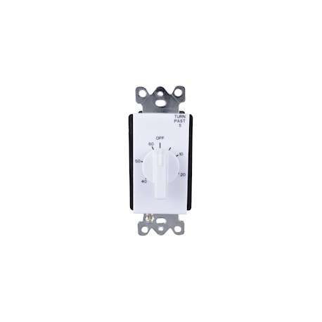 TEMPORIZADOR DIGITAL DE PARED 24 HORAS BLANCO