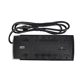 SUPRESOR DE PICOS 12 SALIDAS Y 2 PUERTOS USB TIPO 2.4 A