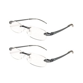 LENTES DE LECTURA SPORT 2.0 GRIS 2 PIEZAS