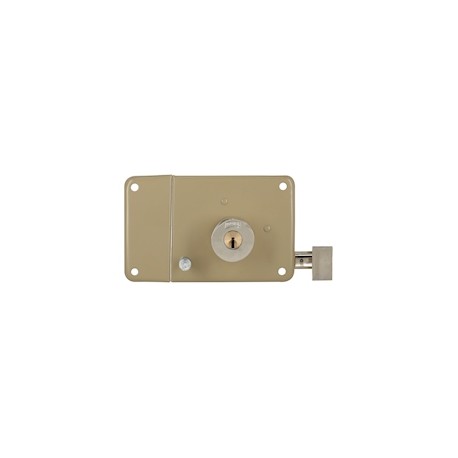 CERRADURA SOBREPONER 725 IZQUIERDA BEIGE