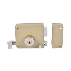CERRADURA SOBREPONER 725 DERECHA BEIGE