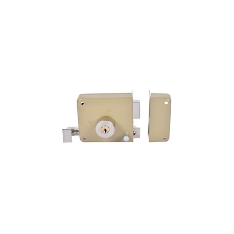 CERRADURA SOBREPONER 725 DERECHA BEIGE