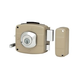 CERRADURA SOBREPONER IZQUIERDA BEIGE