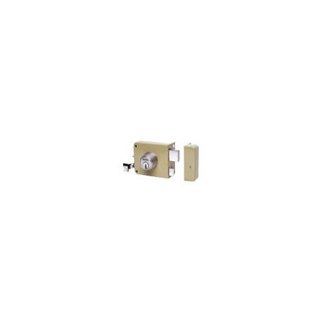 CERRADURA SOBREPONER IZQUIERDA BEIGE