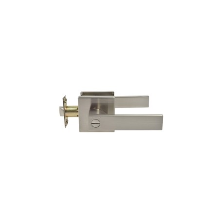 CERRADURA TIPO MANIJA 13.8 X 6.4 X 15 CM NÍQUEL SATINADO