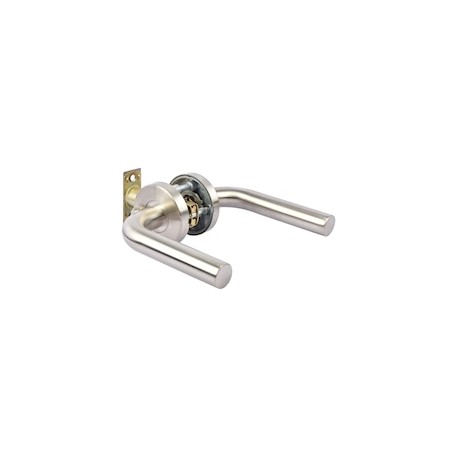 MANIJA PARA BAÑO Y RECÁMARA 17.9 X 6.3 X 19.6 CM ACERO PLATA