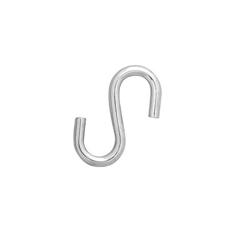 GANCHO "S" VEKER 3/8" GALVANIZADO