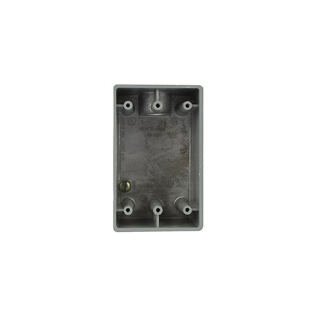 CAJA RECTANGULAR DE 1/2 PULGADA